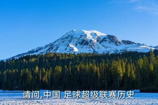 請(qǐng)問(wèn),中國(guó) 足球超級(jí)聯(lián)賽歷史
