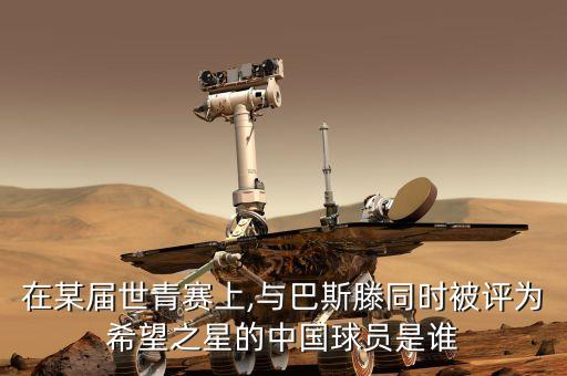 在某屆世青賽上,與巴斯滕同時(shí)被評(píng)為希望之星的中國球員是誰