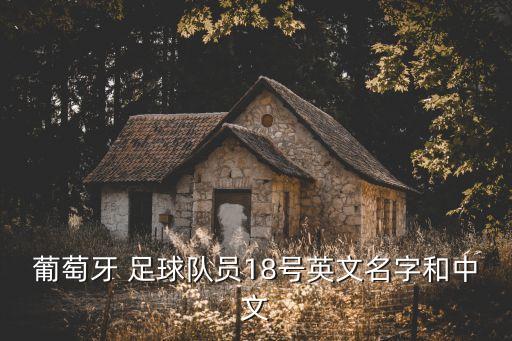 葡萄牙 足球隊員18號英文名字和中文
