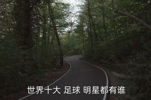  世界十大 足球 明星都有誰
