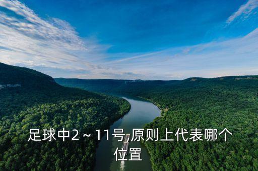  足球中2～11號(hào),原則上代表哪個(gè)位置