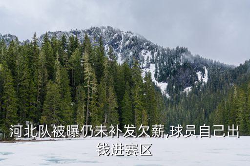 河北隊被曝仍未補發(fā)欠薪,球員自己出錢進賽區(qū)