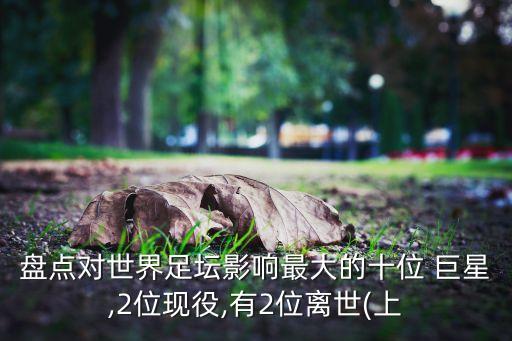 盤(pán)點(diǎn)對(duì)世界足壇影響最大的十位 巨星,2位現(xiàn)役,有2位離世(上