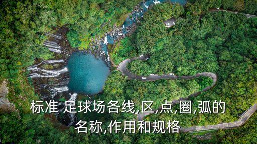 標準 足球場各線,區(qū),點,圈,弧的名稱,作用和規(guī)格
