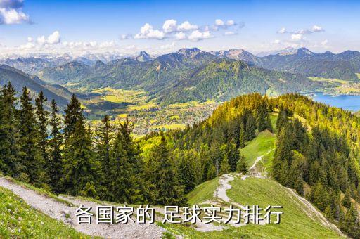 各國家的 足球實力排行