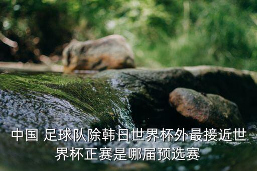 中國 足球隊除韓日世界杯外最接近世界杯正賽是哪屆預選賽