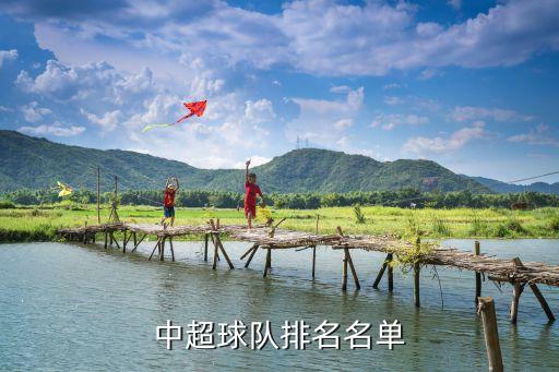 中超球隊(duì)排名名單