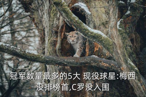 冠軍數(shù)量最多的5大 現(xiàn)役球星:梅西沒(méi)排榜首,C羅沒(méi)入圍