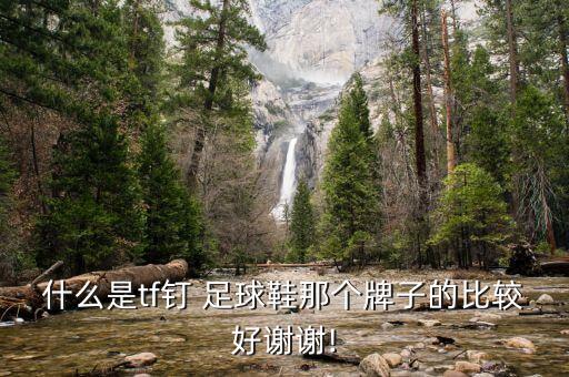 什么是tf釘 足球鞋那個(gè)牌子的比較好謝謝!