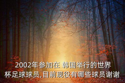 2002年韓國足球隊(duì)名單,韓國足球隊(duì)最新名單