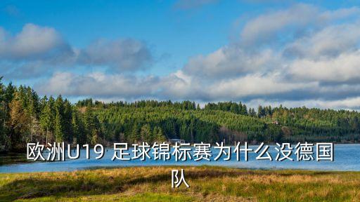歐洲U19 足球錦標(biāo)賽為什么沒德國隊