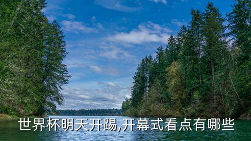  世界杯明天開(kāi)踢,開(kāi)幕式看點(diǎn)有哪些
