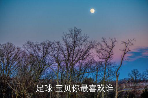  足球 寶貝你最喜歡誰(shuí)