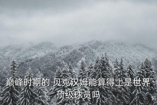 貝克漢姆足球地位