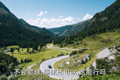 不會(huì)顛球,踢球還可以,這能行嗎