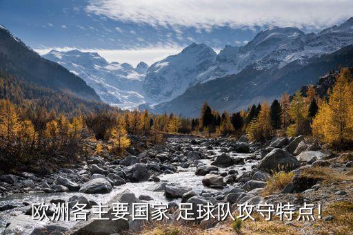 歐洲各主要國家 足球隊(duì)攻守特點(diǎn)!