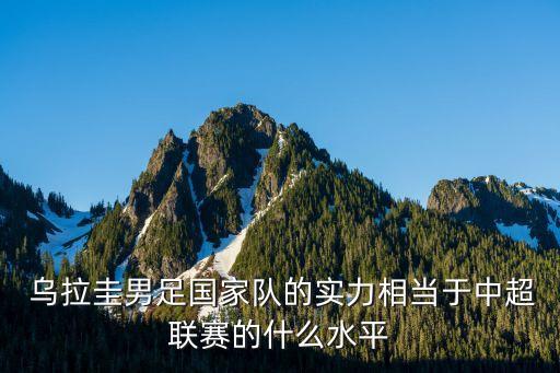  烏拉圭男足國家隊的實力相當(dāng)于中超聯(lián)賽的什么水平
