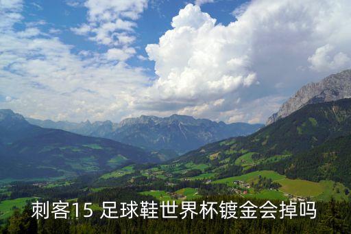 刺客15 足球鞋世界杯鍍金會掉嗎