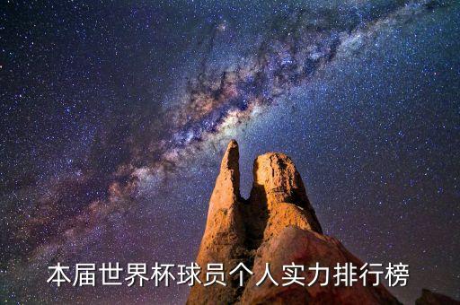 本屆世界杯球員個(gè)人實(shí)力排行榜