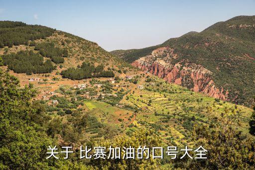 關(guān)于 比賽加油的口號(hào)大全