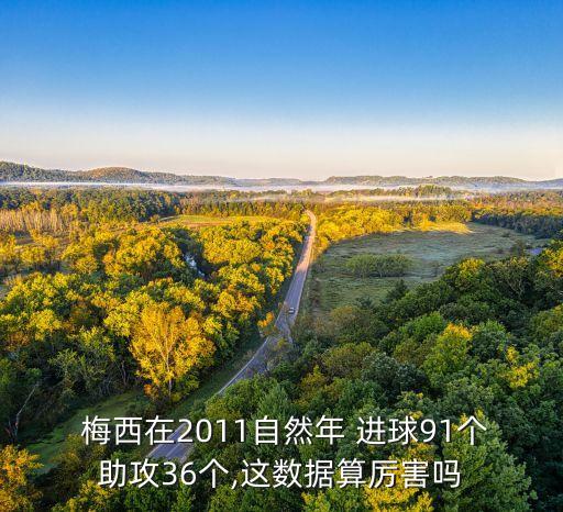  梅西在2011自然年 進球91個助攻36個,這數(shù)據(jù)算厲害嗎