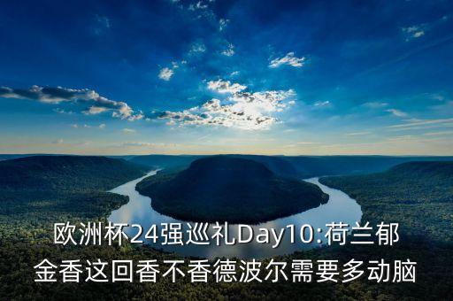 歐洲杯24強巡禮Day10:荷蘭郁金香這回香不香德波爾需要多動腦
