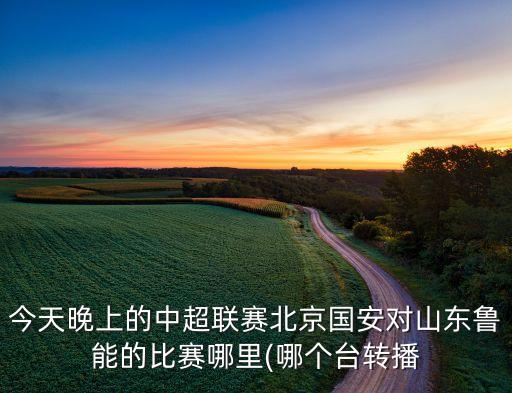 今天晚上的中超聯(lián)賽北京國安對(duì)山東魯能的比賽哪里(哪個(gè)臺(tái)轉(zhuǎn)播