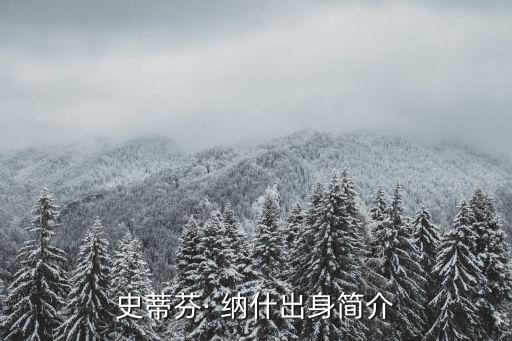 史蒂芬· 納什出身簡介