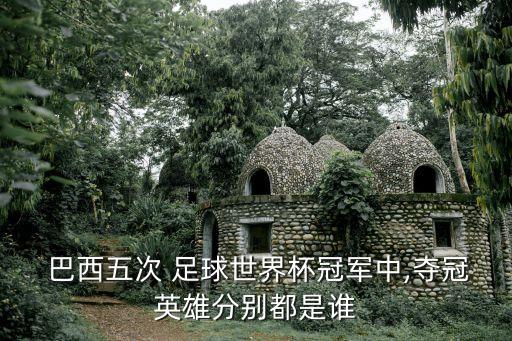 巴西五次 足球世界杯冠軍中,奪冠英雄分別都是誰