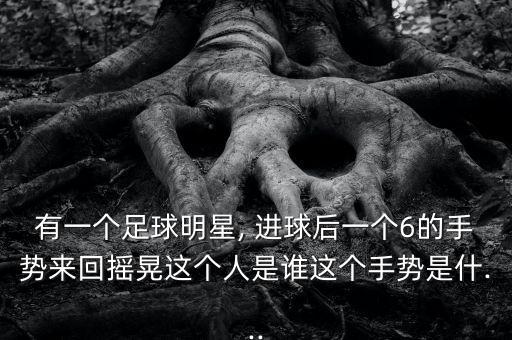 有一個足球明星, 進球后一個6的手勢來回搖晃這個人是誰這個手勢是什...