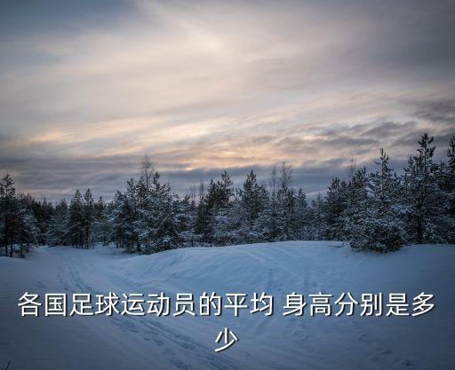 各國足球運(yùn)動員的平均 身高分別是多少