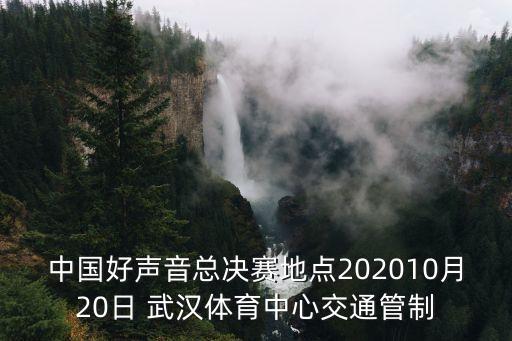 中國好聲音總決賽地點(diǎn)202010月20日 武漢體育中心交通管制