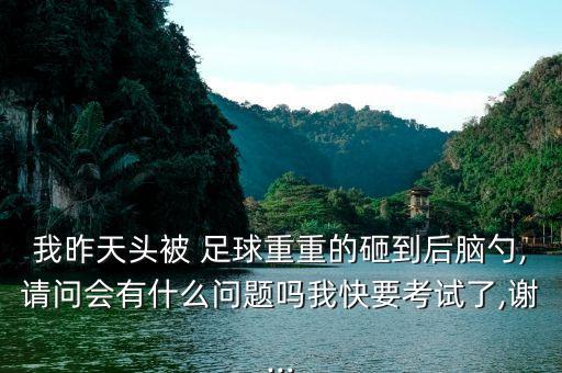 臉被足球砸過頭疼,足球砸到頭引起頭疼怎么辦