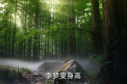 李夢雯身高