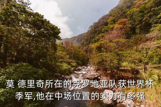 足球大師皇馬莫德里奇,克羅地亞足球隊(duì)長(zhǎng)莫德里奇
