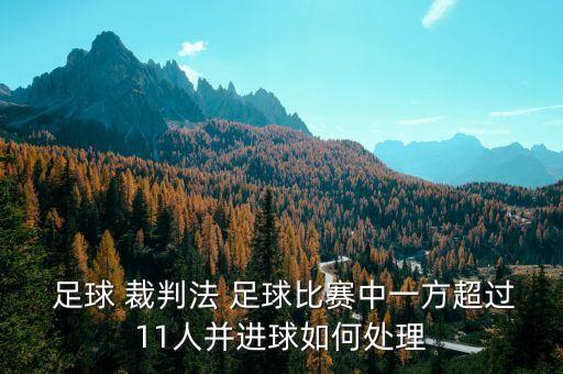  足球 裁判法 足球比賽中一方超過(guò)11人并進(jìn)球如何處理