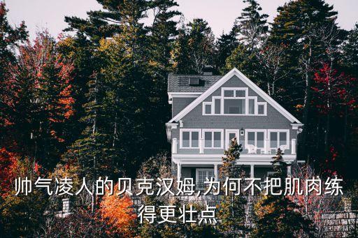 帥氣凌人的貝克漢姆,為何不把肌肉練得更壯點(diǎn)