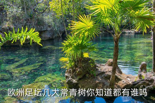 歐洲足壇幾大常青樹你知道都有誰嗎