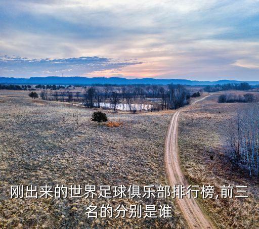 剛出來(lái)的世界足球俱樂(lè)部排行榜,前三名的分別是誰(shuí)