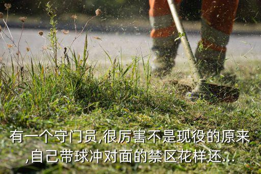 有一個(gè)守門員,很厲害不是現(xiàn)役的原來,自己帶球沖對面的禁區(qū)花樣還...