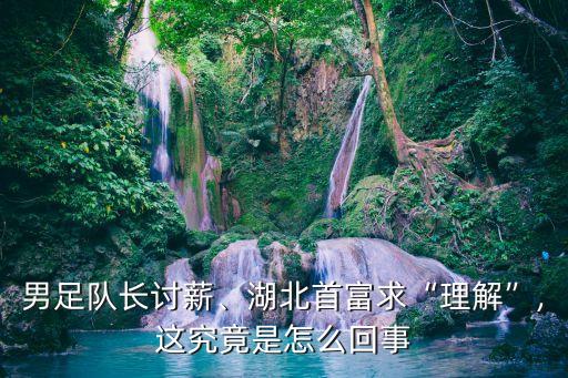 男足隊(duì)長(zhǎng)討薪、湖北首富求“理解”,這究竟是怎么回事