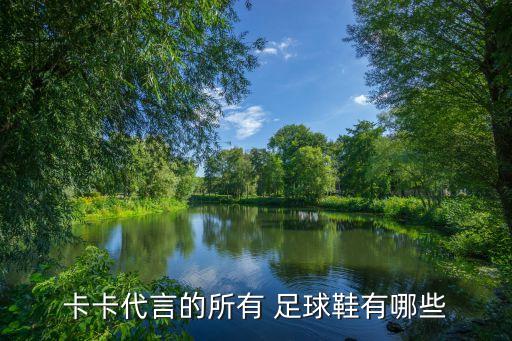 卡卡代言的所有 足球鞋有哪些
